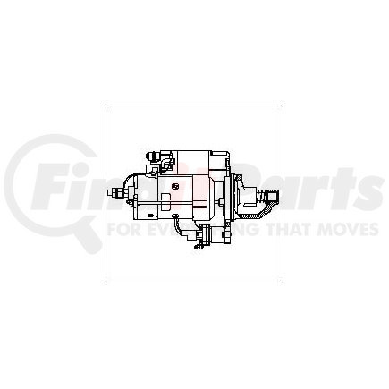 Leece Neville M97R3009SE Heavy Duty Starter Motor