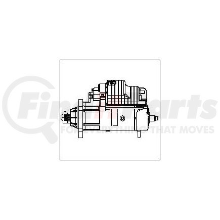 Leece Neville M105R3001SE Heavy Duty Starter Motor