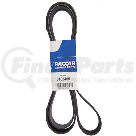 Peterbilt D84-1000-6102405 V-Ribbed Belts, 10 Ribs, 2405 mm Long, Polyester Cord Reinforcement