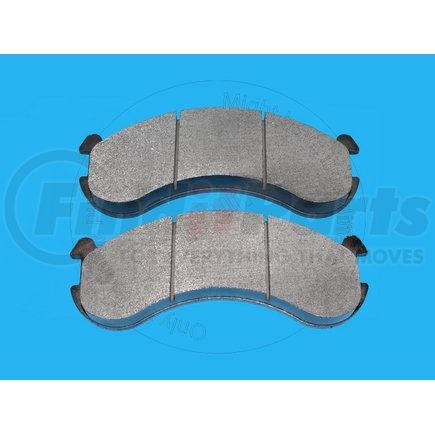 Blumaq BW153587 Drum Brake Shoe and Lining Kit - fits Komatsu Dump Trucks HA250 and HA270