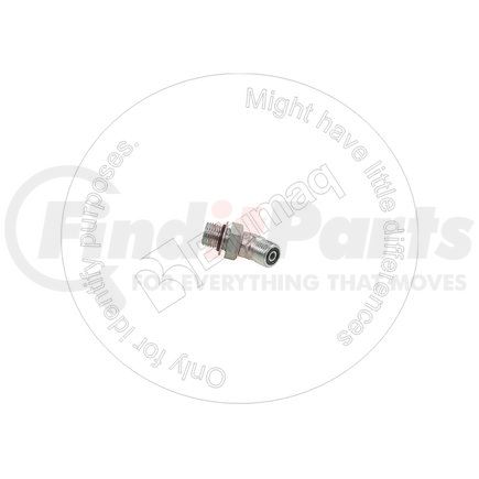 Blumaq 8T0164 Hydraulic Coupling / Adapter - Steel, 45 Degree Elbow, 9/16-18 (2X) Thread