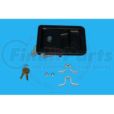 Blumaq 8Y5742 Door Latch Paddle - Black, Flush Mount, with Combined Linkage