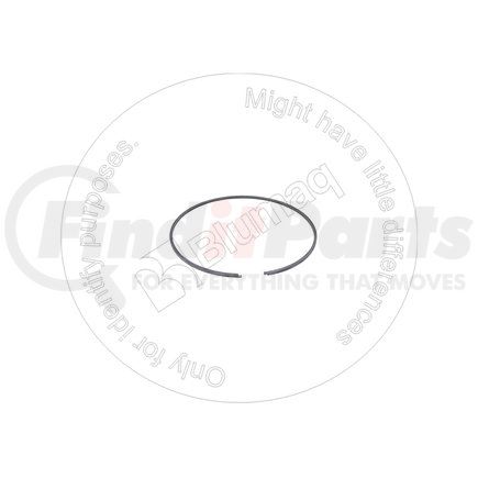 Blumaq 9M1503 Transmission Sealing Ring - Steel, 3.137 mm. Thick