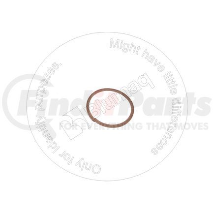 Blumaq 990173 Engine Piston Ring - 172.06 in x 1.27 in x 15.24 in, Fit for Caterpillar Applications