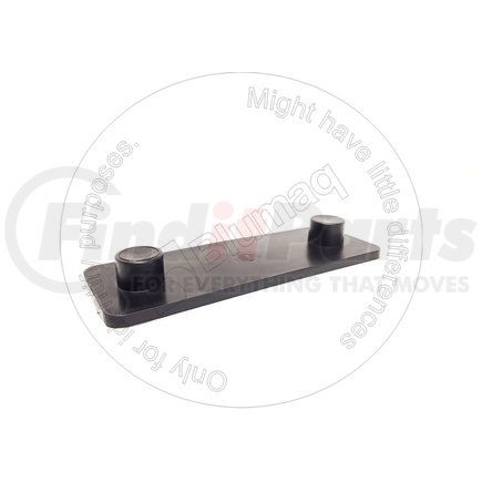 Blumaq 1289654 Circle Drawbar Wear Strip - 7 in. Long, 2.52 in. Wide, 0.35 in. Mounting Holes