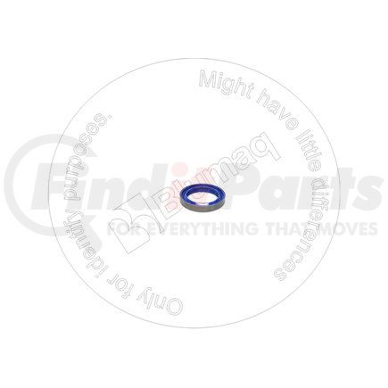 Blumaq 2332606 Wiper Seal - 2.69 in. Dia., Double Lip Type