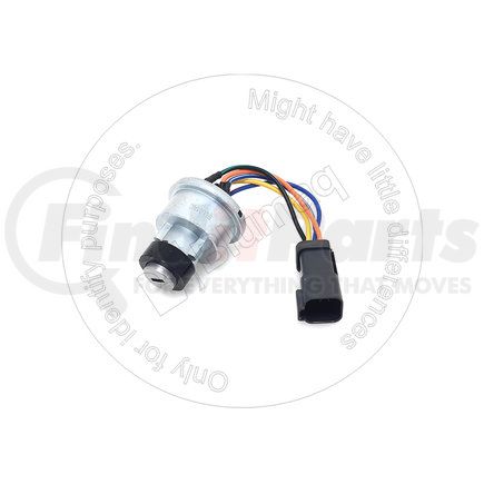 Blumaq 2552752 Starter Switch - 12/24V, 6 Pin DT, 4 Position, fits Caterpillar