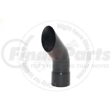 Blumaq 2552899 Exhaust Tail Pipe - Steel, 4" OD, Straight Connector