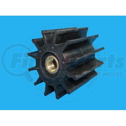 Blumaq 2820683 Engine Auxiliary Water Pump Impeller - 12 Vanes, fits Caterpillar Marine Engines