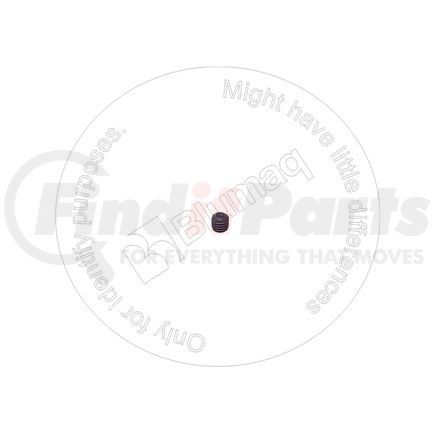Blumaq 2F5326 Setscrew - Steel, 3/8" Length, Cup Point, 3/8"-16 Thread