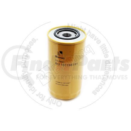 Blumaq 3I1247 Engine Oil Filter - Fit for Caterpillar Applications