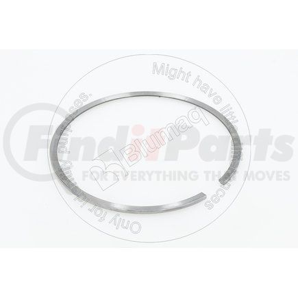 Blumaq 1644187 Engine Piston Ring - Iron, Butt Style, 137.16 mm. OD, 3.08 mm. Thick