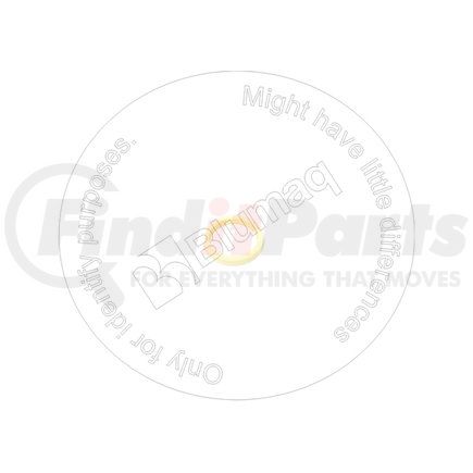 Blumaq 1672307 U-Cup Seal - Type A, 2.25 in. ID, 2.75 in. OD
