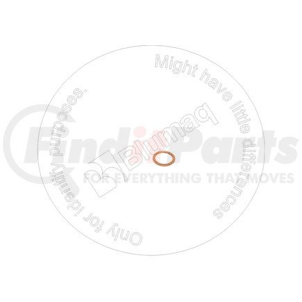 Blumaq 1700832 Washer - Copper, Plain