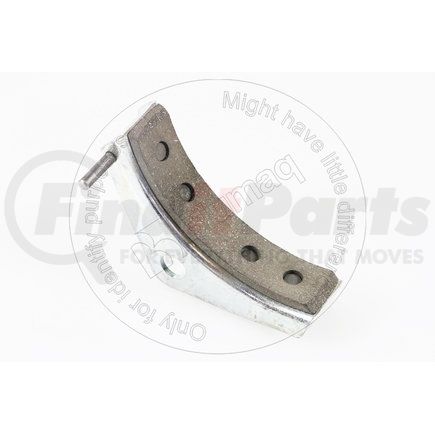 Blumaq 1H8946 Drum Brake Shoe and Lining Assembly - 5.1 in x 2.9 in, Fit for Caterpillar Applications