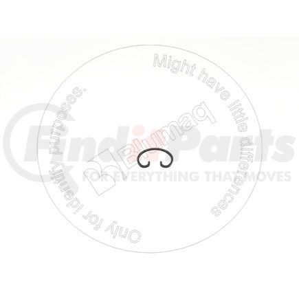 Blumaq 1S9543 Engine Piston Ring - Retainer Only, Steel, Internal Axial fits Caterpillar