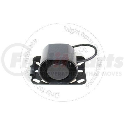 Blumaq 2139100 Back Up Alarm - 12/24 VDC, 112 dB, with 13.24" Wire, 2 pin DT Connector