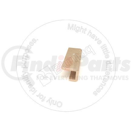 Blumaq 4461522 Circle Blade Wear Strip - Brass, 5.90 in. Long, 2.32 in. Wide, 0.37 in. Thick