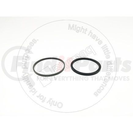 Blumaq 5J5402 Hydraulic Cylinder Seal - 4.02 in. OD, 4.00 in. Bore, Type 1 Shape, 2 Piece Seal