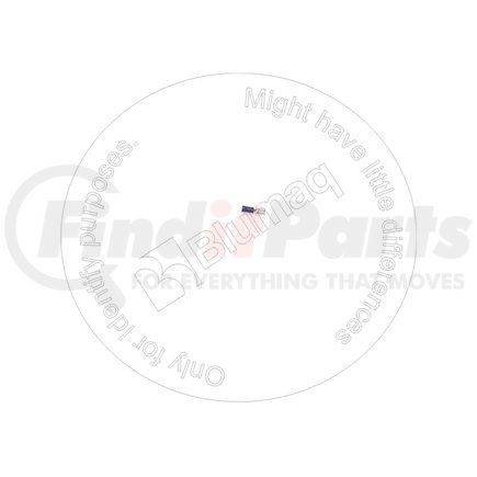 Blumaq 5P4571 Female Terminal - Insulated, Single Wire Connection