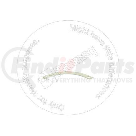 Blumaq 5S8034 Nut Lock Plate - Alloy Mixed, on Engine Support
