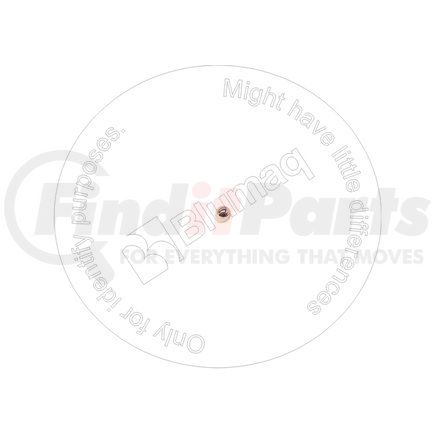 Blumaq 4B9782 Steel Ball - on Cylinder Block, fits Caterpillar