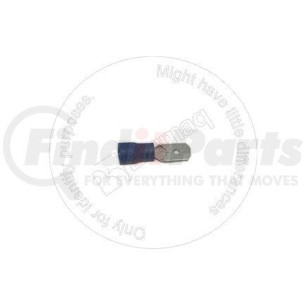 Blumaq 4S1988 Male Terminal - Insulated, Single Wire Connection