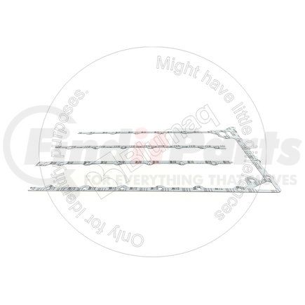 Blumaq CU4371877 Engine Oil Pan Gasket - fits Cummins