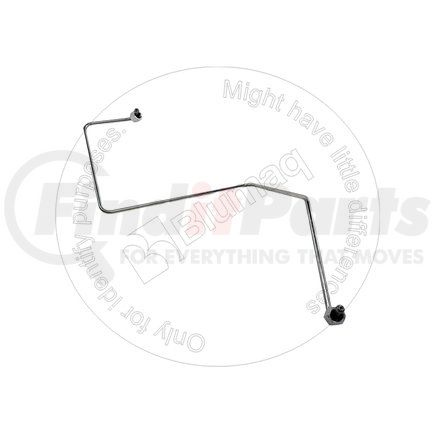 Blumaq VO3825622 Fuel Injector Line - No. 2 Cylinder, fits Volvo Wheel Loaders L330C/D Series