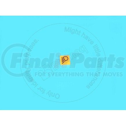 Blumaq VOE4803693 Flasher Indicator Lens - Lens fit for Volvo Applications