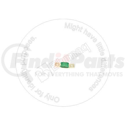 Blumaq VOE982617 Multi-Purpose Fuse - Green, 32V, 125 AMP