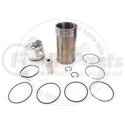Blumaq LK1646560 Engine Cylinder Liner Kit - 16:1 Compression Ratio, with Rectangular Top Groove