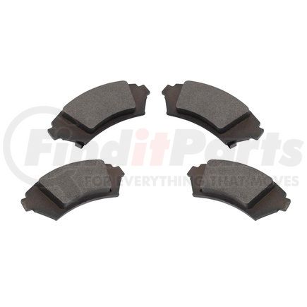 MPA Electrical 1002-1076M Quality-Built Work Force Heavy Duty Brake Pads w/ Hardware