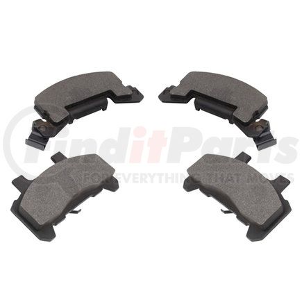 MPA Electrical 1003-0289M Quality-Built Black Series Semi-Metallic Brake Pads