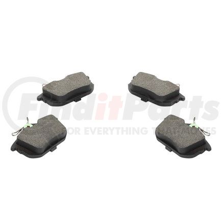 MPA Electrical 1003-0838M Quality-Built Black Series Semi-Metallic Brake Pads