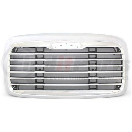 Torque Parts TR024-FRGR Grille - Front, Chrome, Plastic, 48" x 24.5", without Bug Screen, for 2000-2008 Freightliner Columbia