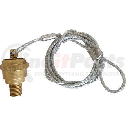 Torque Parts TR12104 Air Brake Drier Drain Valve - with 48 in. Cable