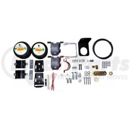 Torque Parts TR2550AS Air Suspension Helper Spring Kit - Complete Kit, Rear only, In-Bed Hitch Compatible