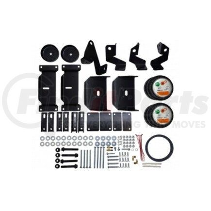 Torque Parts TR2600AS Air Suspension Helper Spring Kit - Complete Kit, Rear only, In-Bed Hitch Compatible, for Pickup Trucks