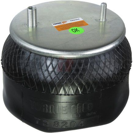 Torque Parts TR8204 Suspension Air Spring - Trailer, 4.40 in. Compressed Height, Reversible Sleeve