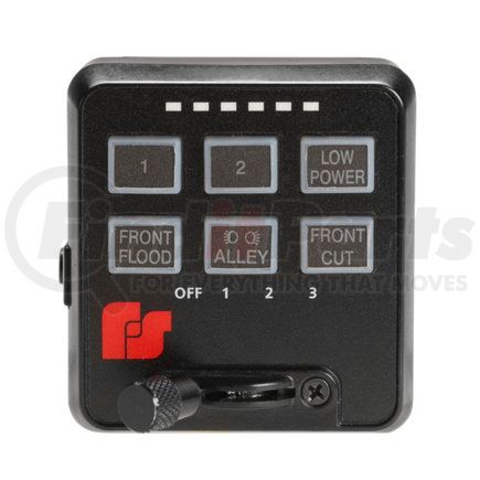 Federal Signal CNTRLR-6B Accessory Light Controller Kit - 6-Button, Programmable Serial Controller