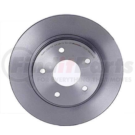 Brembo 08.N123.11 Premium UV Coated Rear Brake Rotor