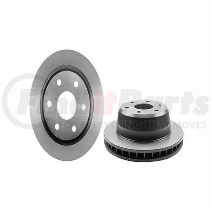 Brembo 09.8608.81 Premium UV Coated Front and Rear Brake Rotor