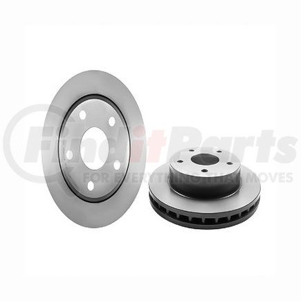 Brembo 09.B657.11 Premium UV Coated Front Brake Rotor