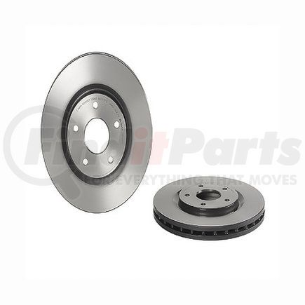 Brembo 09.N248.11 Premium UV Coated Front Brake Rotor