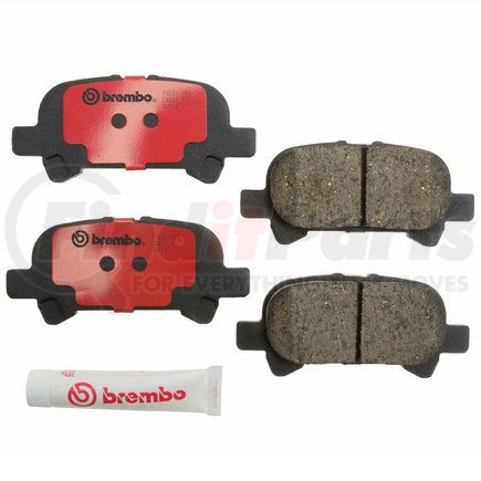 Brembo P83110N Premium NAO Ceramic OE Equivalent Pad