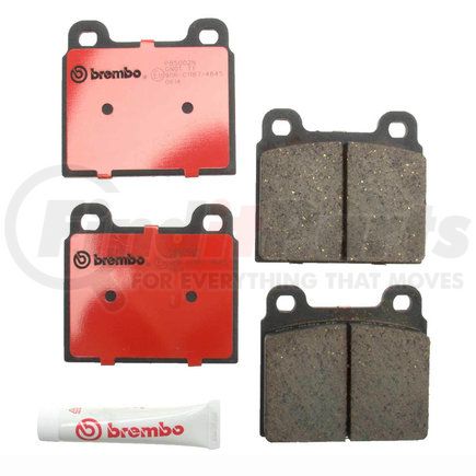 Brembo P85002N Premium NAO Ceramic OE Equivalent Pad