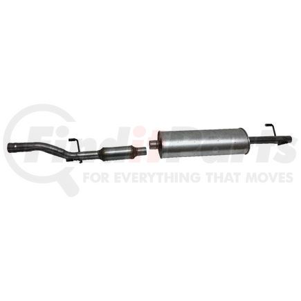 Catalytic Converter and Muffler Assembly