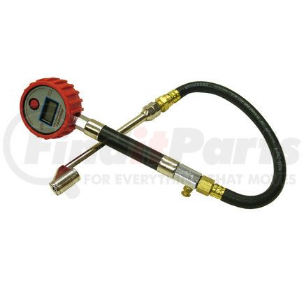 Haltec GA-850-370 Tire Pressure Gauge - Digital, Standard Bore, with CH-370 Dual Foot Air Chuck