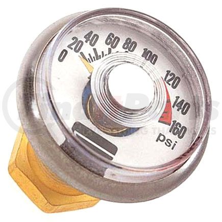 Haltec N-1510 Dial Air Gauge - Cap Gauge, Super Large/Large Bore, 0 to 160 PSI